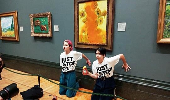 Van Gogh'un Tablosuna Çorba Fırlatan Aktivistler Hakkında Şok Gelişme