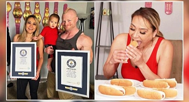 Evli Çift Üç Dünya Rekoru Birden Kırdı