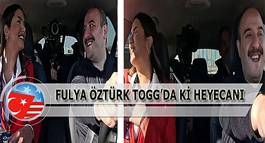 Fulya Öztürk'ten TOGG Deneme Sürüşü