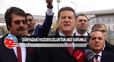 Mustafa Sarıgül, ABD'yi Suçladı...