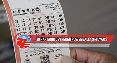 TAM 1.9 MİLYAR DOLAR POWERBALL!