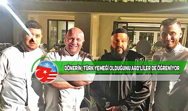 ABD'de Türk Dönerinin Namını Artıran Türk!