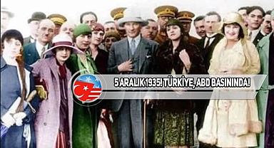 Atatürk'ün Kadın Hakları Demeci ABD Basınında!..
