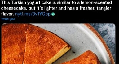 New York Times 'revani' Tarifi Paylaştı