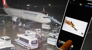 Yolcuların Telefonlarına AirDrop'tan Yanan Uçak...