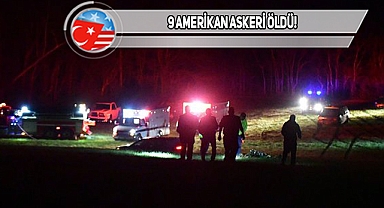 ABD Ordusuna Ait İki Helikopter Çarpıştı