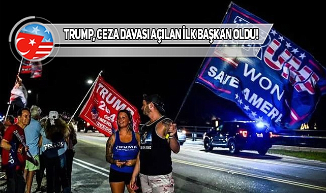Florida'da Trump Taraftarları Protesto Yapıyor