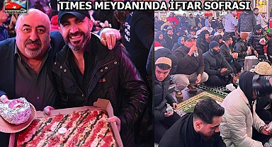 Times Square'de İftar ve Teravih