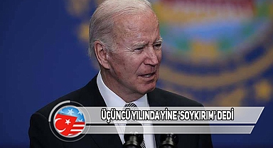 ABD Başkanı Biden, Yine 'Soykırımı' İfadesini Kullandı