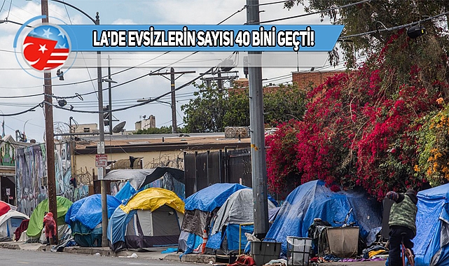 Los Angeles'ta Evsizler Krizi Kontrolden Çıktı