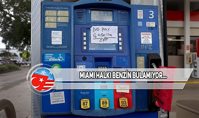 Miami'de Benzin Krizi! Bölge, Benzin Sıkıntısı Çekiyor!