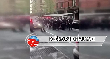 New York'ta Bir Sürücü, Ortalığı Birbirine Kattı