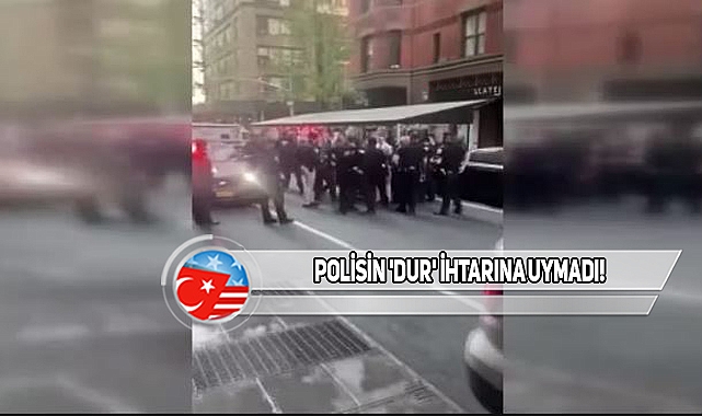 New York'ta Bir Sürücü, Ortalığı Birbirine Kattı