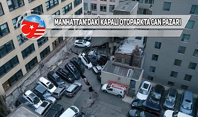 New York'ta Kapalı Otopark Çöktü