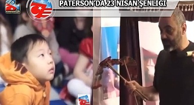 Paterson'da 23 Nisan'da Hacivat Karagöz