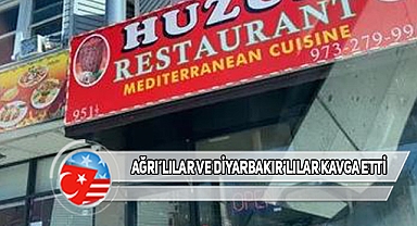 Paterson Huzur Cafe'de Türkler Bıçakla Birbirine Girdi