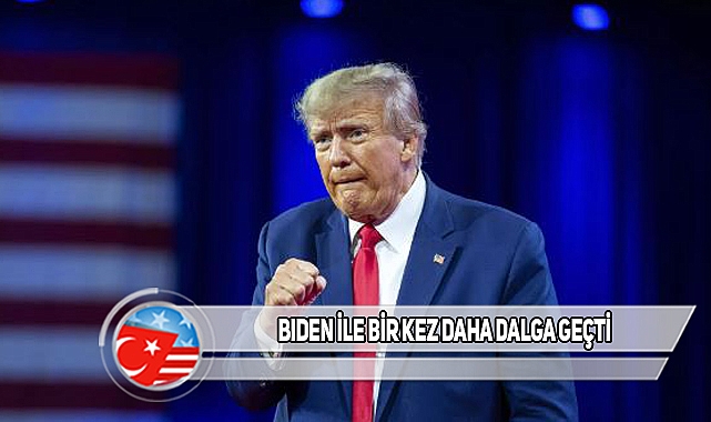 Trump, Adaylığını Duyuran Biden'ın Taklidini Yaptı