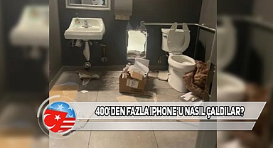 Washington'da Tuvalet Duvarını Delip iPhone Çaldılar