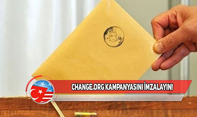 ABD'deki Türkler 'Seçim 5 Güne Çıkarılsın Kampanyası' Başlattı