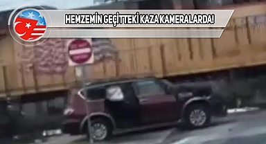 Dallas'ta Tren, Raylardaki Araca Çarptı