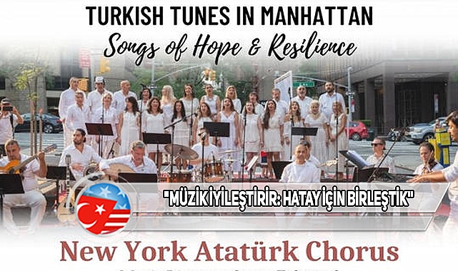 NY Atatürk Korosu, Hatay'a Yardım Konseri