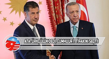 Sinan Oğan, Erdoğan'ı Seçti