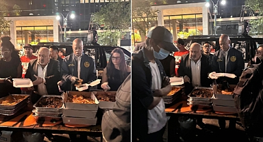 A. Rıza Doğan ve Eric Adams'dan Gönüllülük İşi