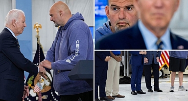 ABD Başkanına Şortlu Karşılama