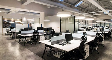 ABD'deki İşyerleri Hâlâ Neredeyse Boş 