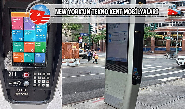 New York'ta Wi-Fi Kioskları