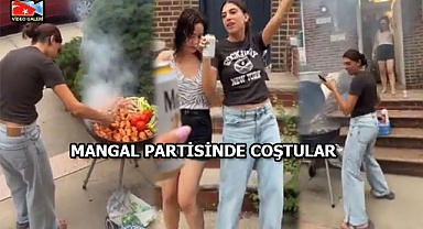 Brooklyn'de Mangal Yapan Kızlar Viral Oldu