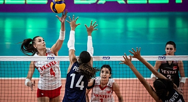 21 Yaş Altı Kadın Voleybol Milli Takımı ABD'ye mağlup oldu