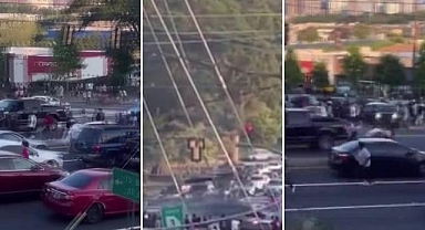 ABD'de dehşet anları: Drift yaparak yayaları ezen sürücü böyle etkisiz hale getirildi