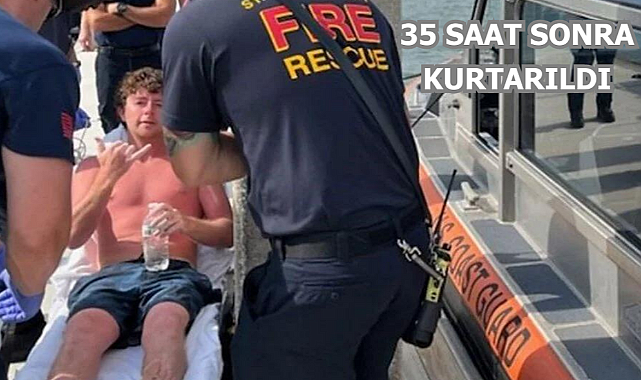 Atlantik Okyanusu'nda Kaybolan Genç Kurtarıldı.