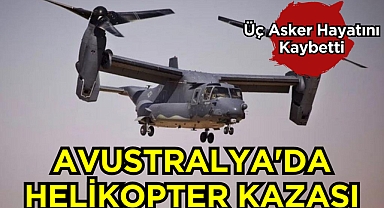 Avustralya'da Helikopter Kazası