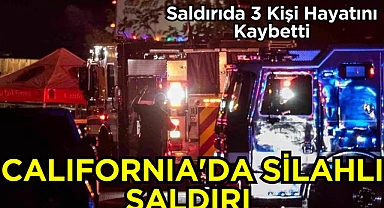 California'da Barda Silahlı Saldırı
