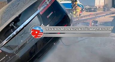 California'da Araba Kendiliğinden Alev Aldı