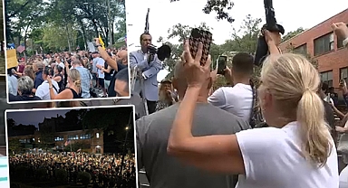 New York'ta sığınmacı protestosu