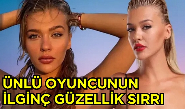 Oyuncu Melisa Döngel'den Güzellik Tüyosu: Basur Kremi Sürün