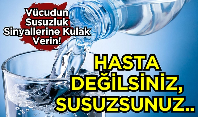 Vücudun Susuzluk Sinyallerine Kulak Verin