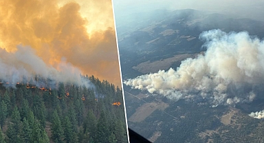 Washington yangına teslim: 20 bin dönüm kül oldu, ölü sayısı 2'ye çıktı