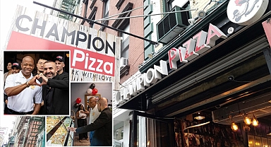 Zincire bir halka daha eklendi: Champion Pizza Brooklyn'deki ilk şubesini açtı!