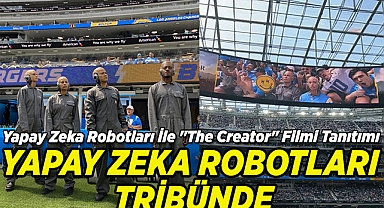 ABD'de Yapay Zeka Robotları Amerikan Futbolu Maçını İzliyor