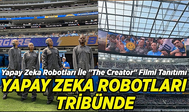 ABD'de Yapay Zeka Robotları Amerikan Futbolu Maçını İzliyor