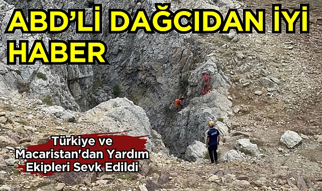 ABD'li Dağcıdan İyi Haber