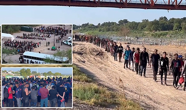 ABD'nin güney sınırında yeni göç krizi: Eagle Pass!