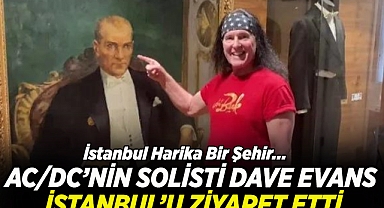 AC/DC Solisti İstanbul Turunda Tarihi Yerleri Gezdi
