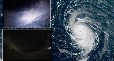 Atlantik üzerinde ilerleyen Lee Kasırgası, en yüksek kategoriye ulaştı: Hava Kuvvetleri, 'canavar'ı görüntüledi!