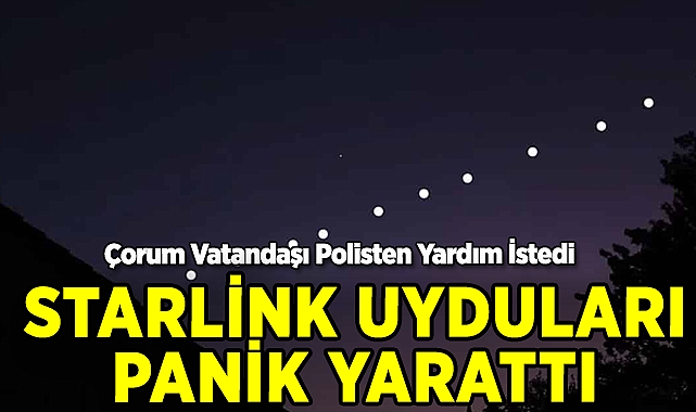 Çorum'da Uzaylı İstilası Alarmı