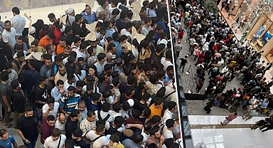 Dubai'de iPhone 15 izdihamı